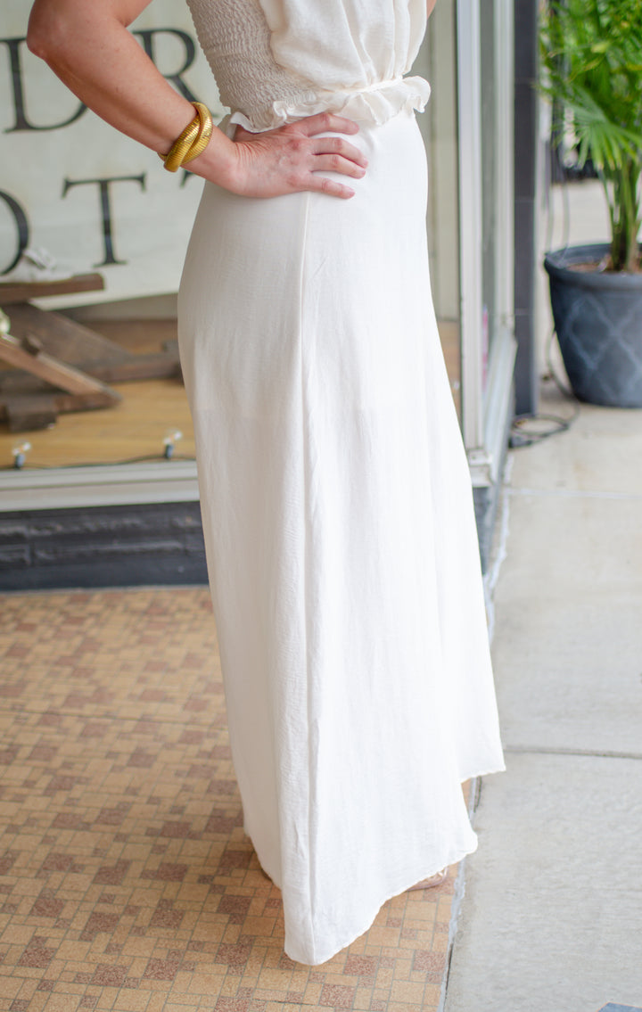 Take Heart Wide Leg Pant in Cream