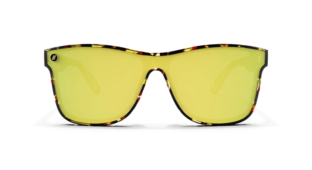 Blenders Eyewear Milenia X2 Austin Keen Gloss Tortoise Polarized Blue