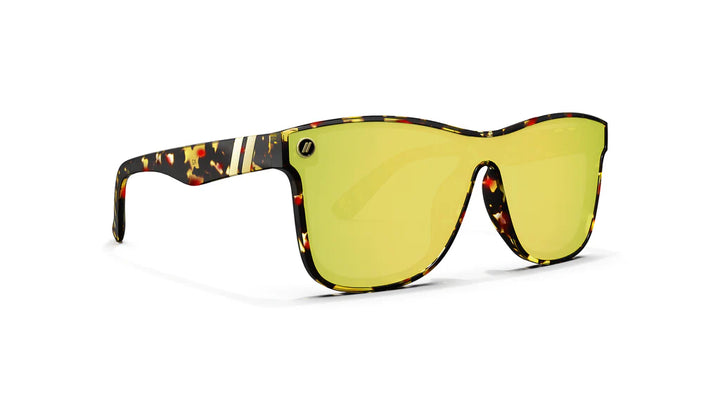 Blenders Eyewear Milenia X2 Austin Keen Gloss Tortoise Polarized Blue