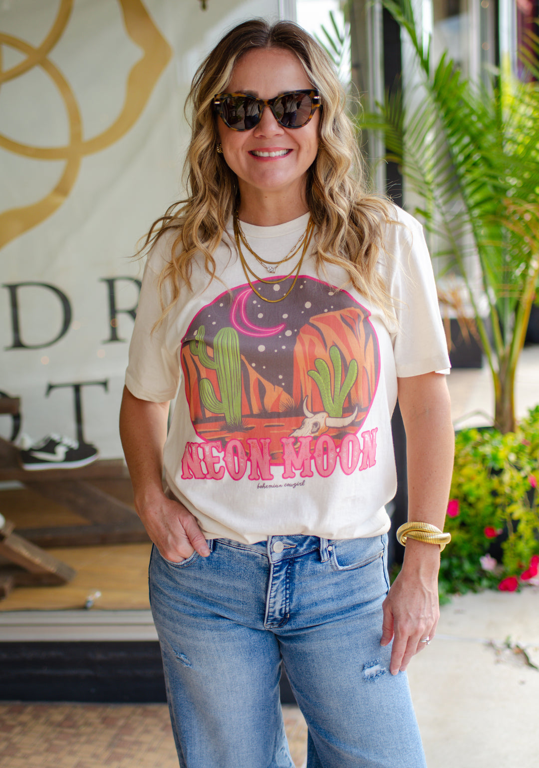 Neon Moon Graphic Tee