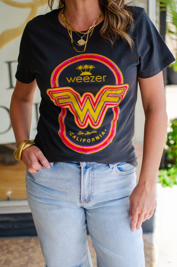 Weezer California Tee in Black