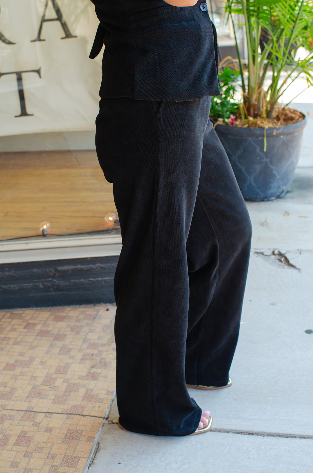 Lux Life Trouser in Black