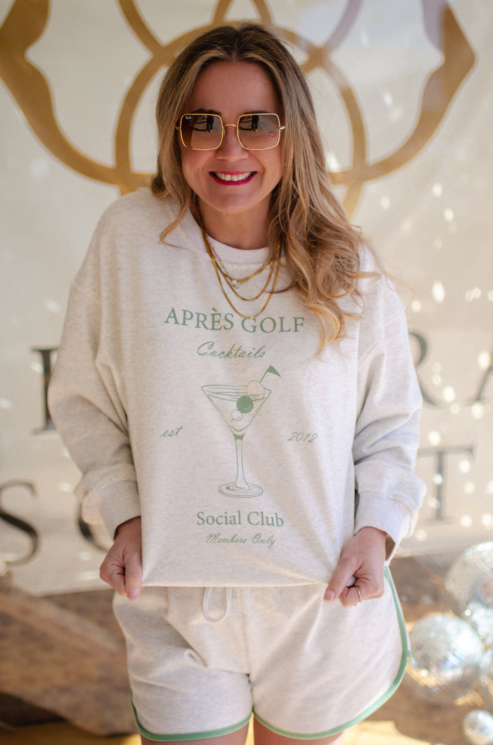 Aprés Golf Heather Sweatshirt