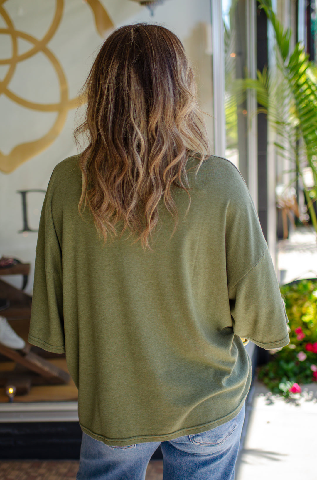 Pink Floyd Olive One Size Tee in Olive