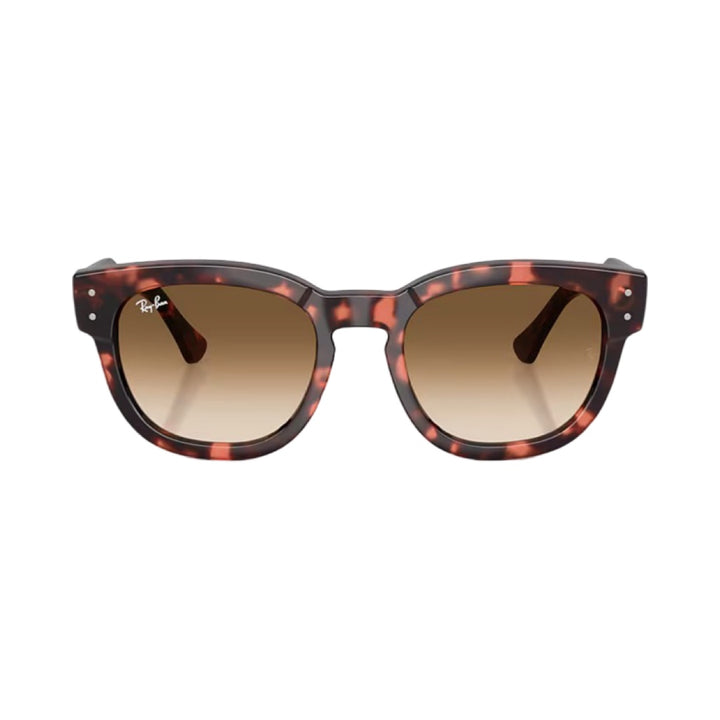 Ray-Ban Mega Hawkeye Polished Pink Tortoise with Brown Gradient Lenses