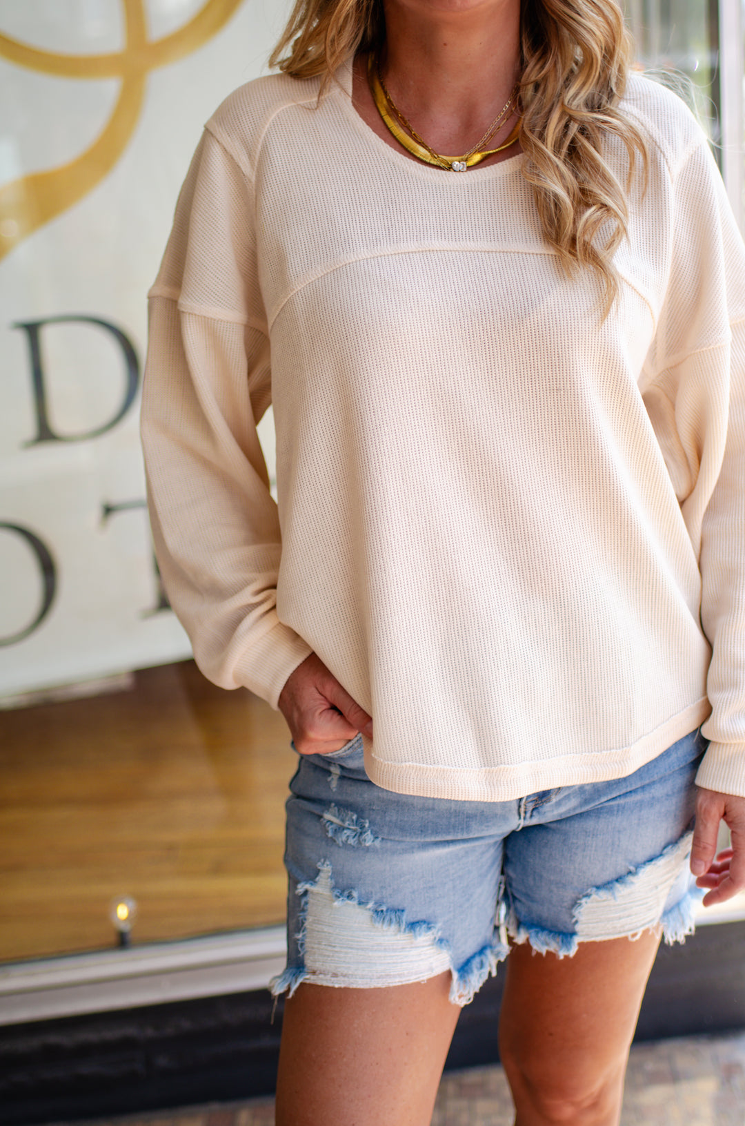 Your The One Knit Oversized Solid Comfy Top