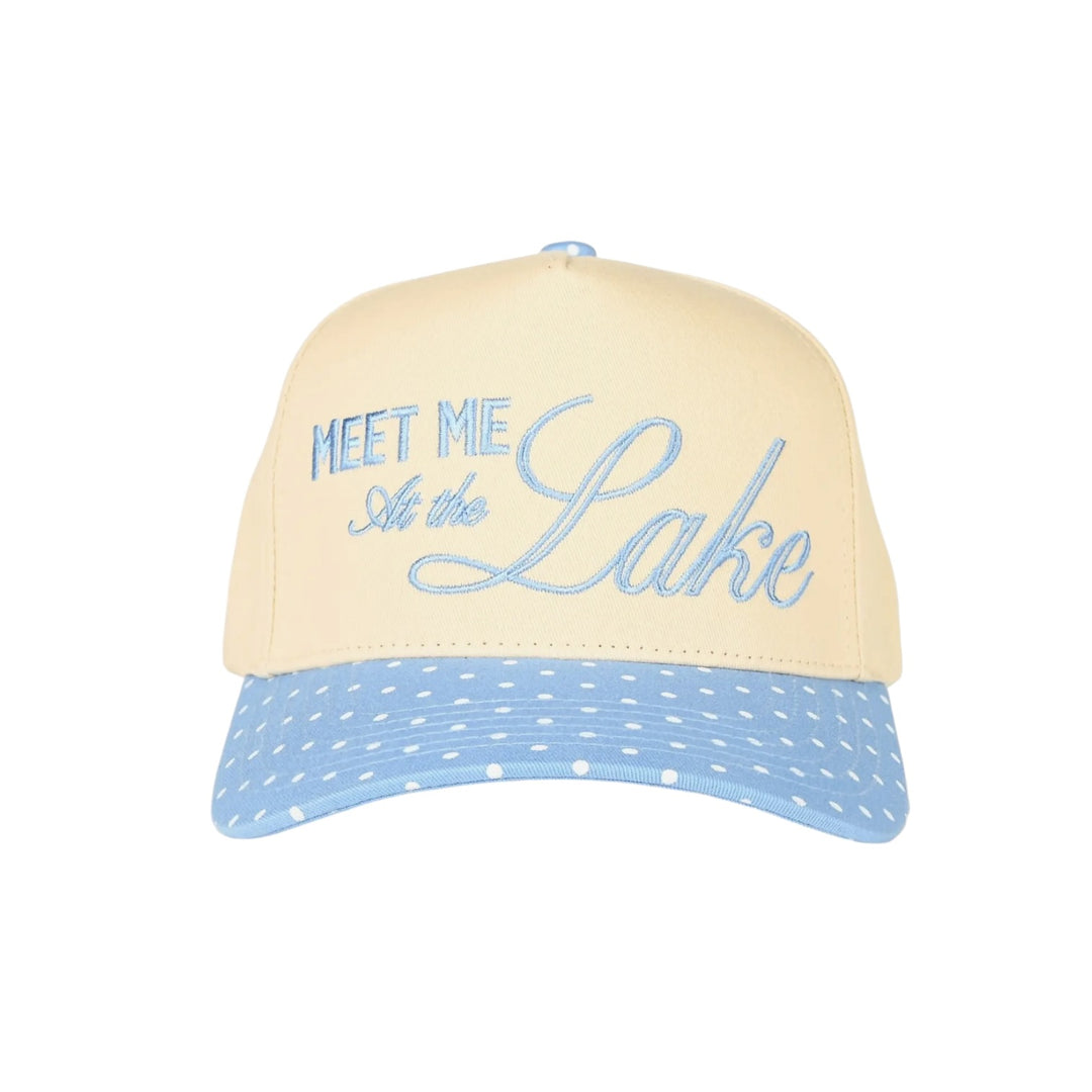 Meet Me at the Lake Two-Tone Hat