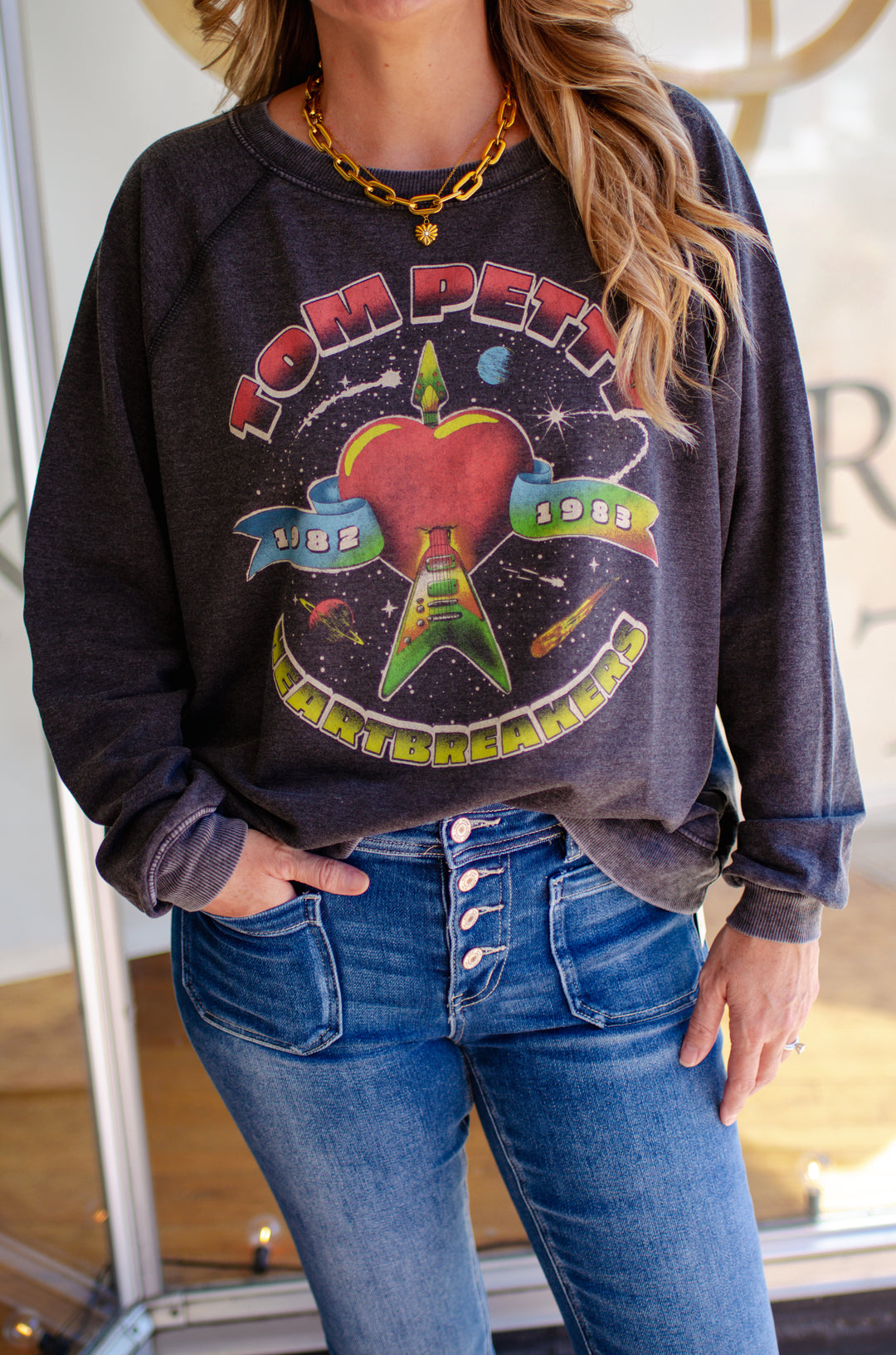 Tom Petty After Dark Long Sleeve Sweatshirt