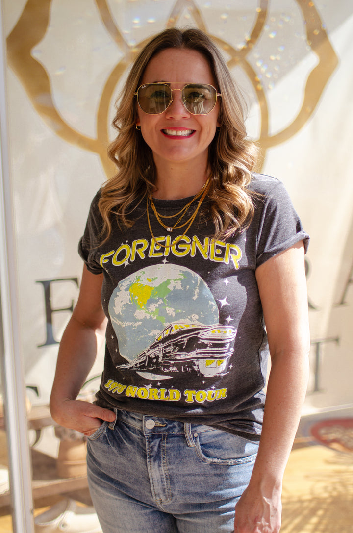 Foreigner Burn Out Tee