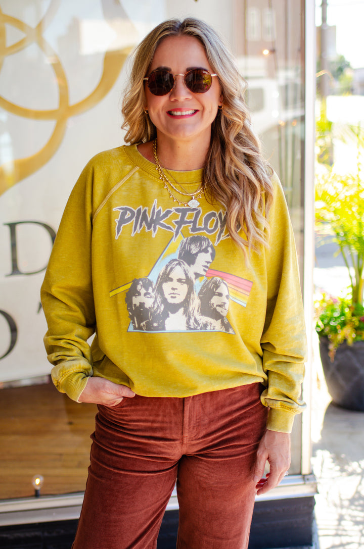 Pink Floyd Mustard Sweatshirt