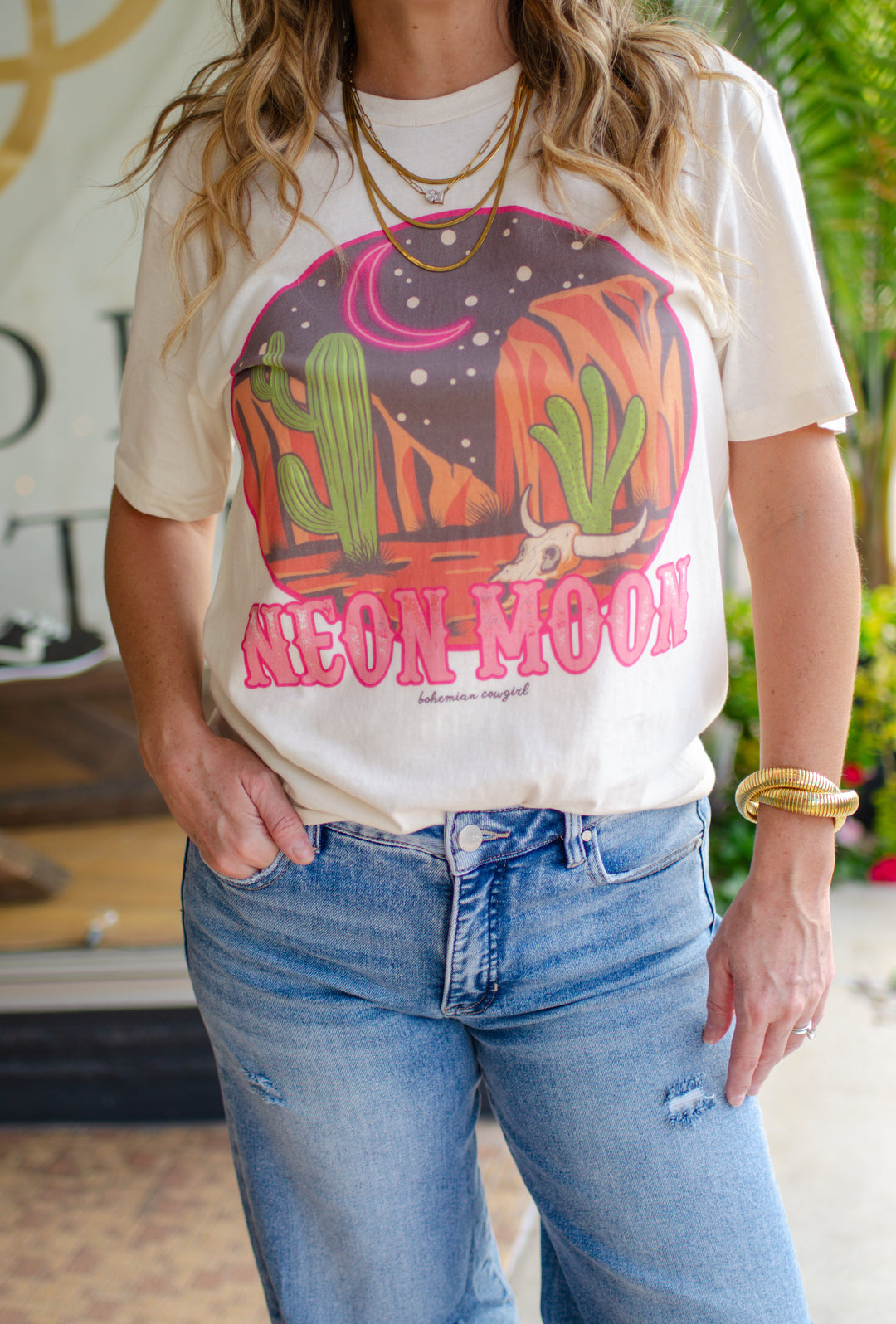 Neon Moon Graphic Tee