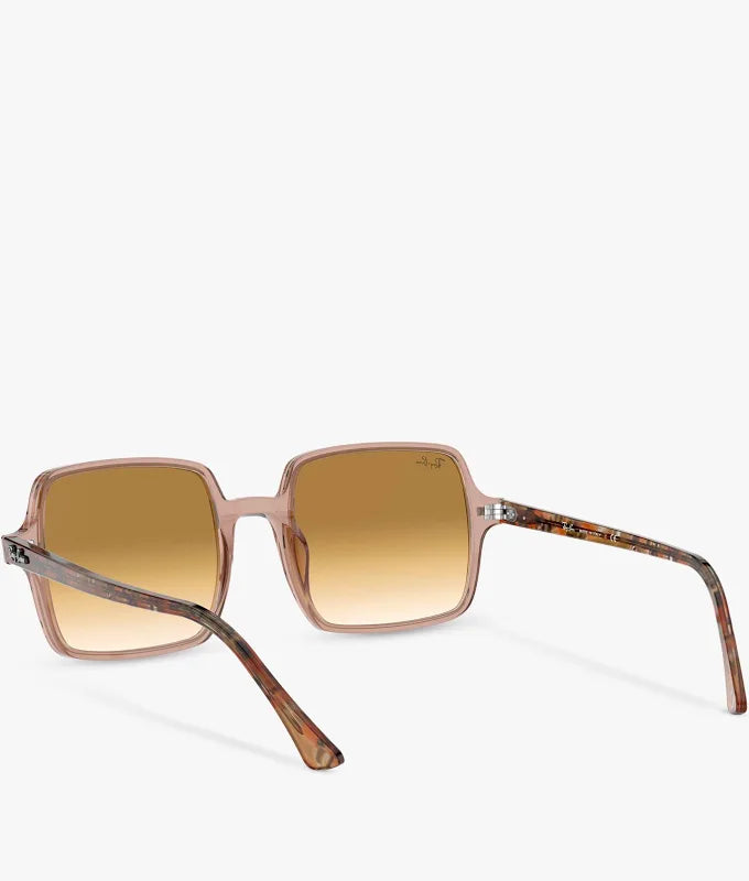 Ray-Ban 1973 Square II Pink Transparent