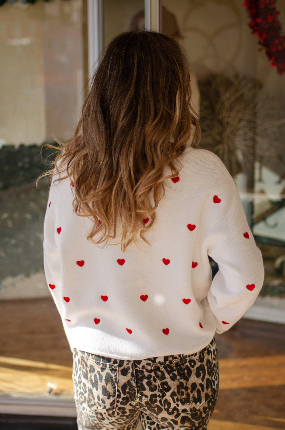 All My Love Heart Knit Sweater