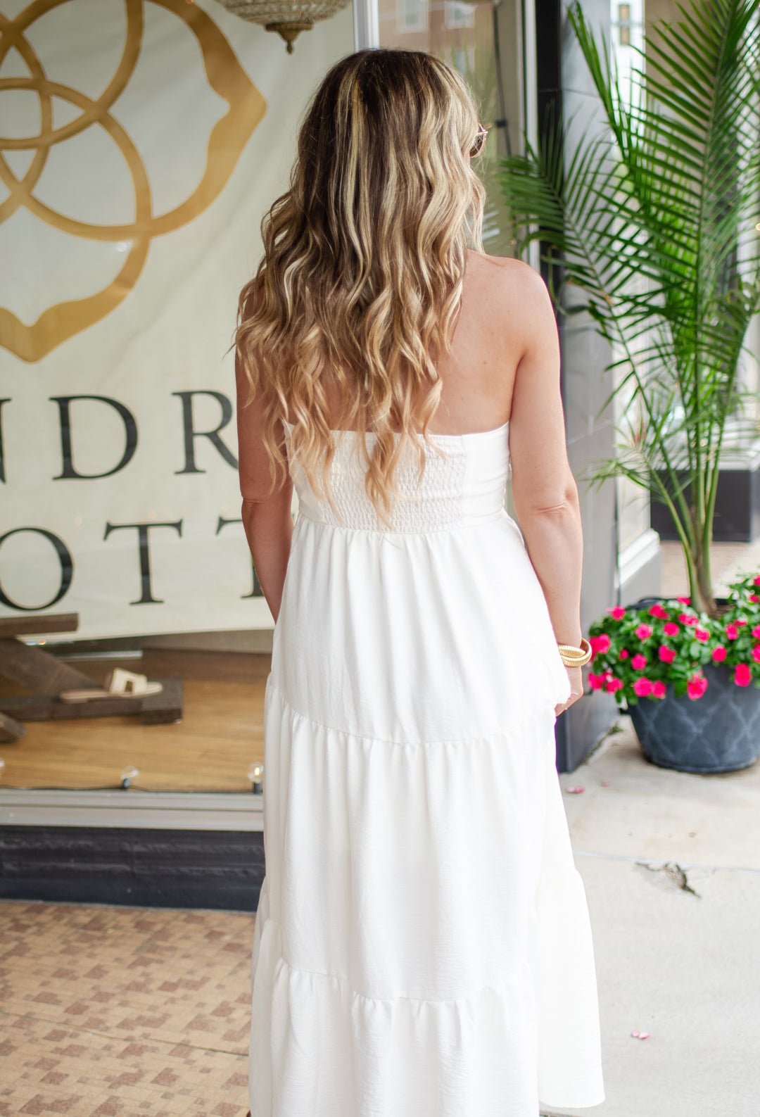 Summer Is Calling Blue Embroidered Halter Maxi Dress