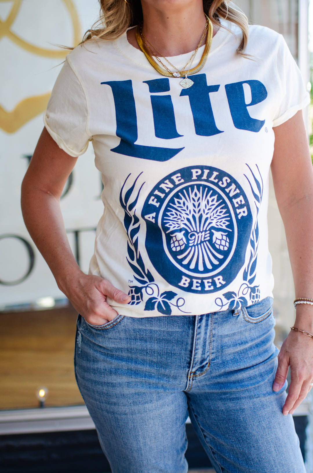 Miller Light Beer Tee