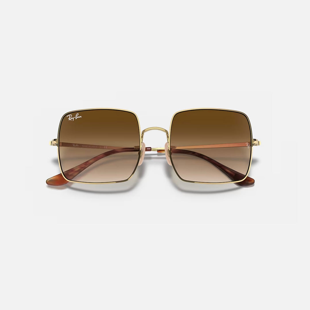 Ray-Ban Square 1971 Classic Gold/Brown Gradient RB1971 9147/51 54