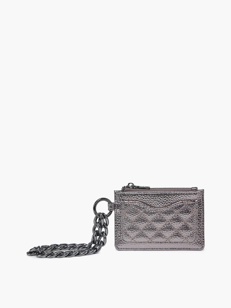 Glam Life Wallet-Pewter