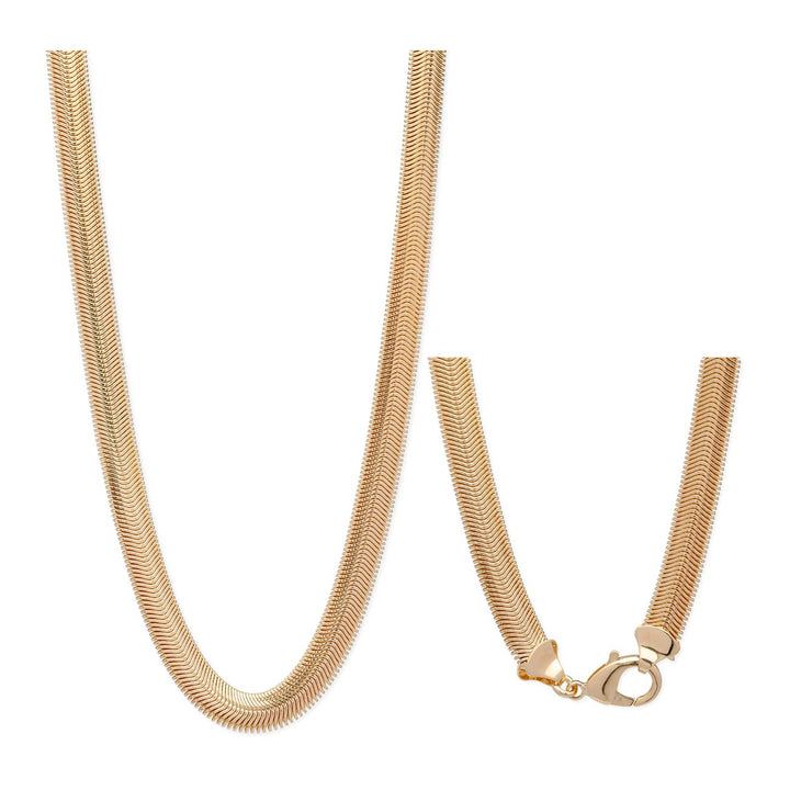 Bracha Billie Thick Necklace in Gold