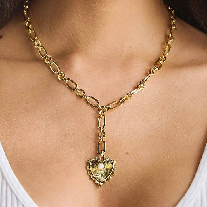 Bracha Lennox Heart Necklace