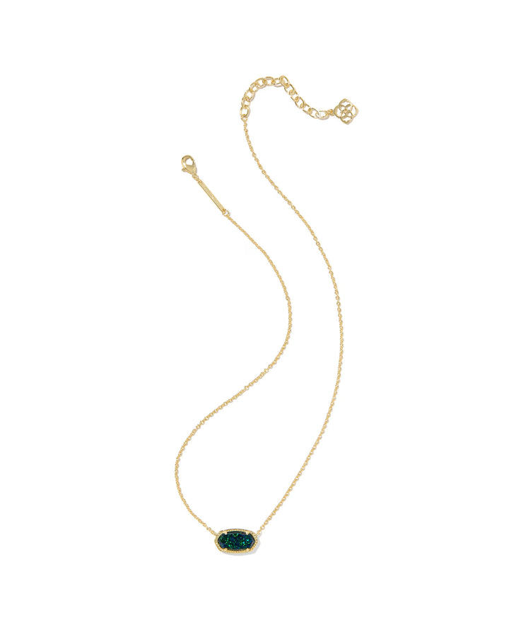 Kendra Scott Elisa Necklace Night Opal on Gold