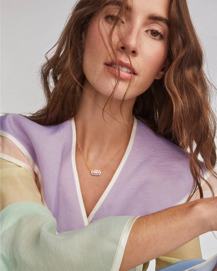 Kendra Scott Elisa Gold Short Pendant Necklace