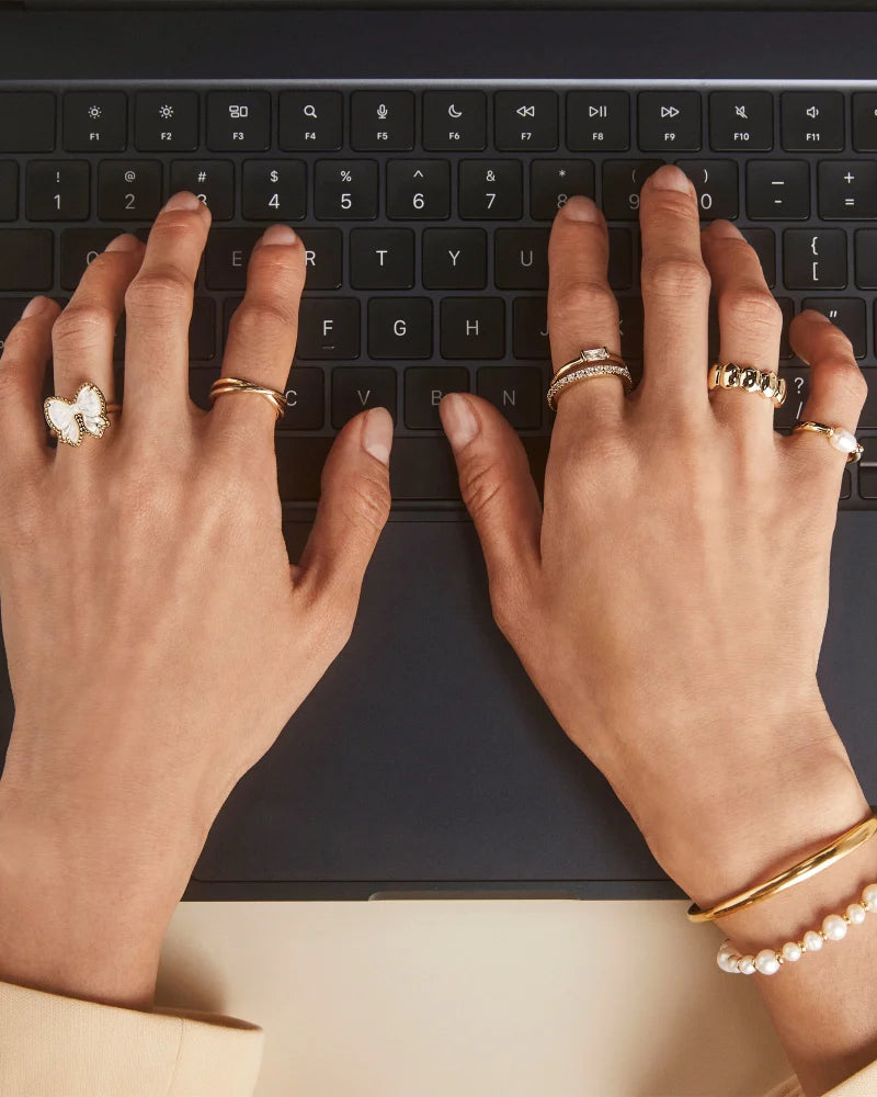 Kendra Scott Kaitlin Band Ring Gold