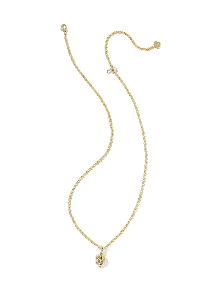 Kendra Scott Parker Knot Pendant Necklace in Gold