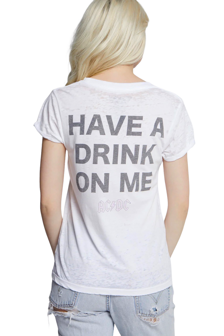 ACDC Have a Drink On Me Tee