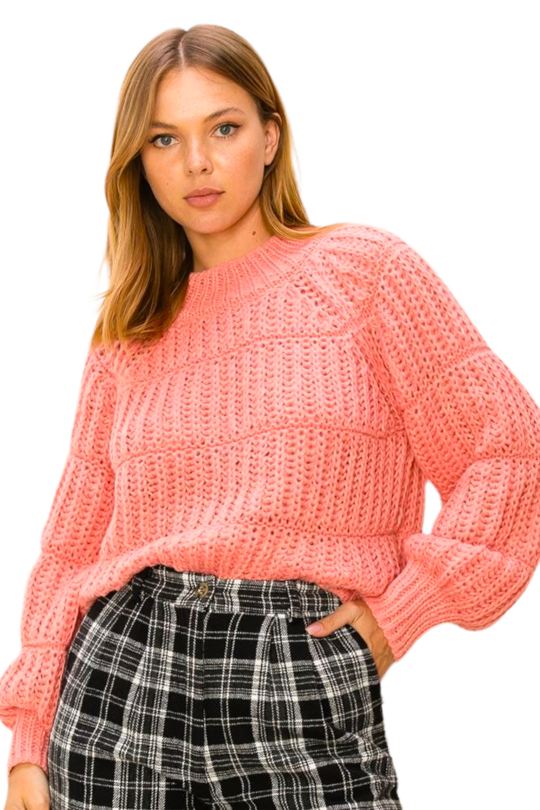 Season of Love Sweater-Pink