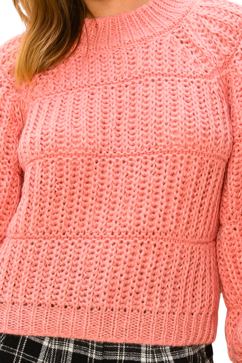 Season of Love Sweater-Pink