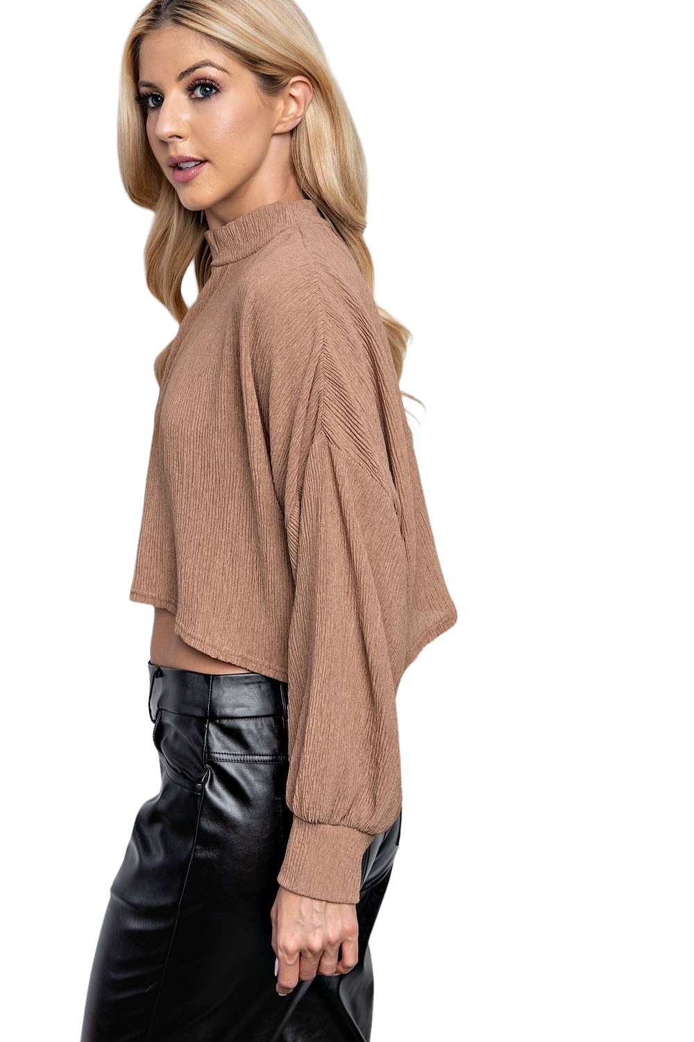 Loving Arms Top-TAUPE