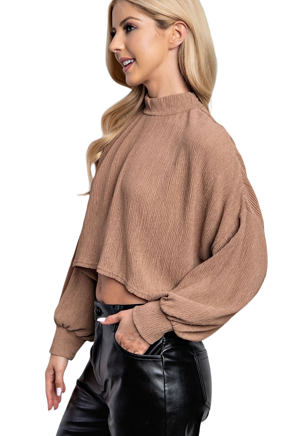 Loving Arms Top-TAUPE