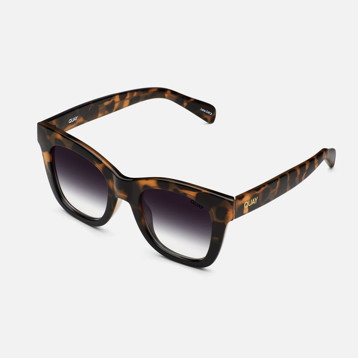 Quay After Hours-Tortoise Black Fade Sunglasses