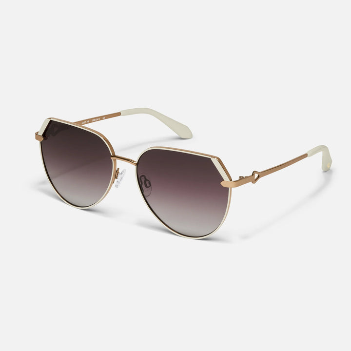 Quay Main Character Sunglasses with a Bronze Frame & Brown Lens