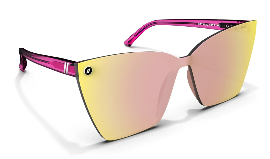Blenders Rimini Crystal Hot Pink Sunglasses