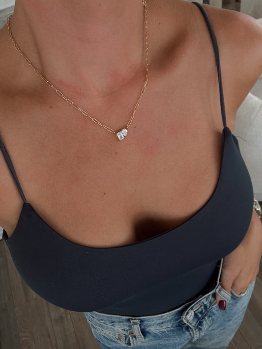 Chansuttpearls Piper Necklace in Gold