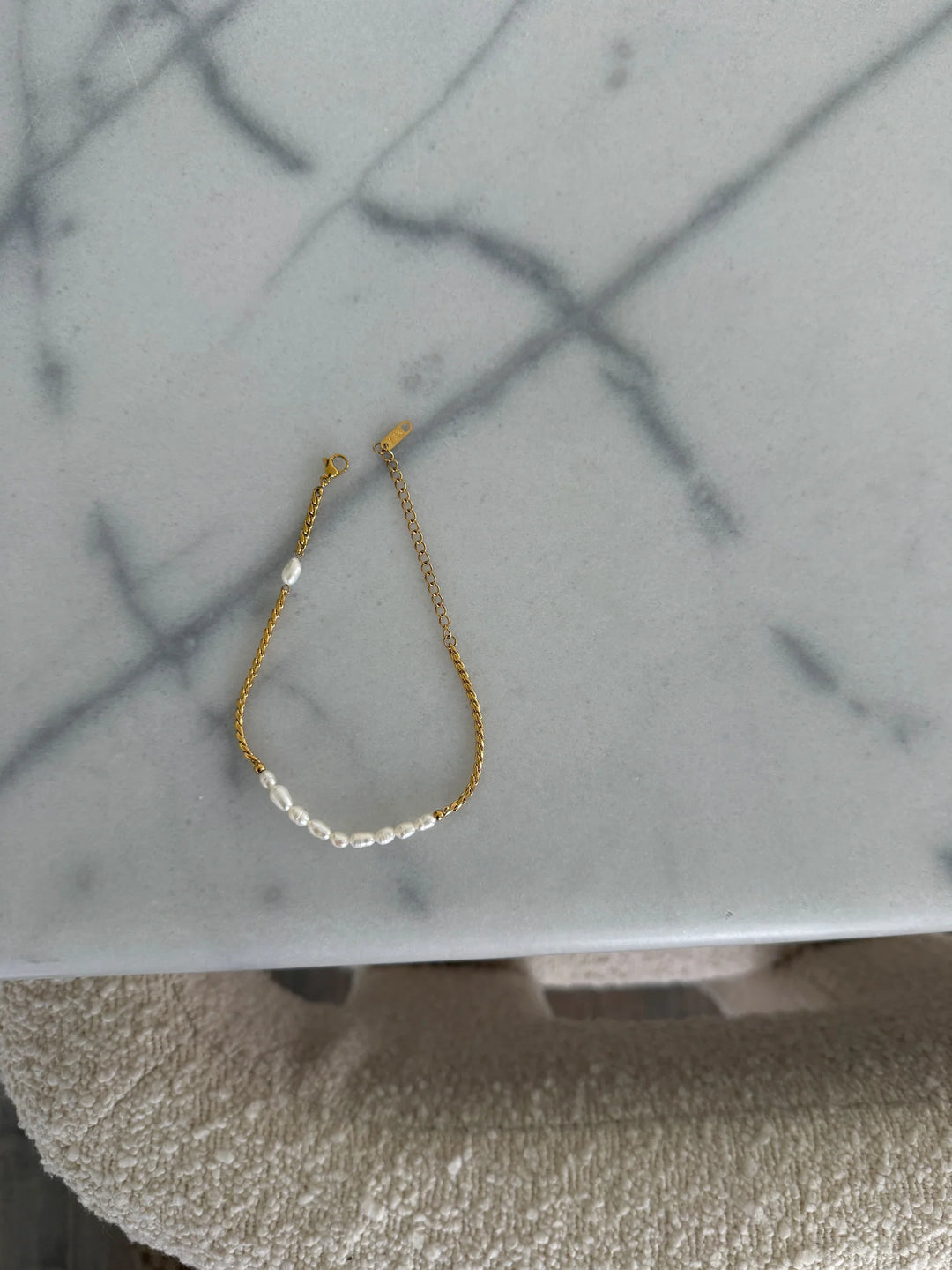 Chansuttpearls Pearl Beaded Lily Anklet