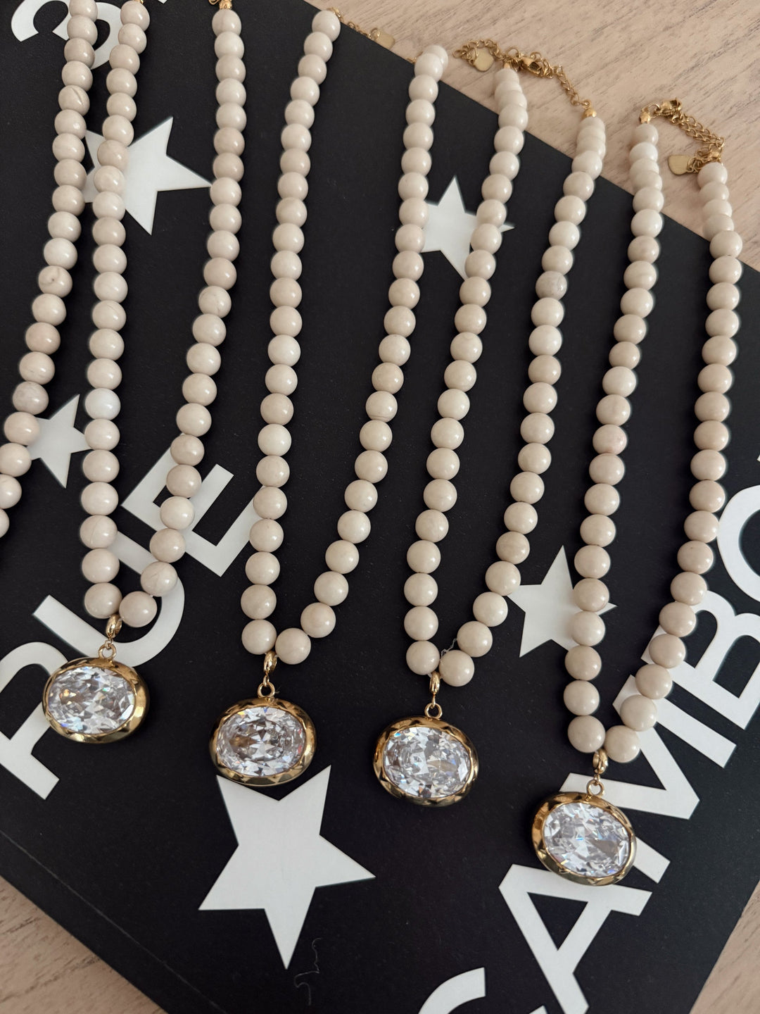 Chansuttpearls The Parker Necklace in Gold