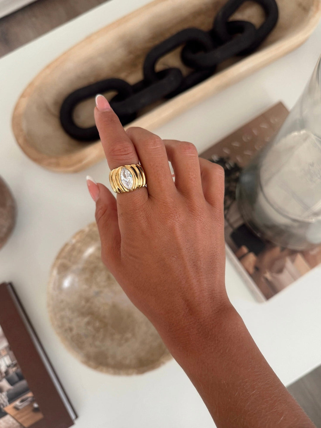 Chansuttpearls Anna Ring size 7