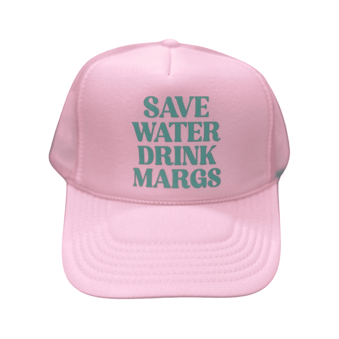 Save Water Drink Margs Hat-Blush