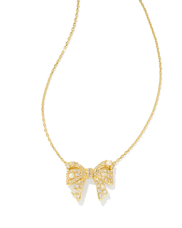 Kendra Scott Krist Bow Ashton Gift Set on Gold