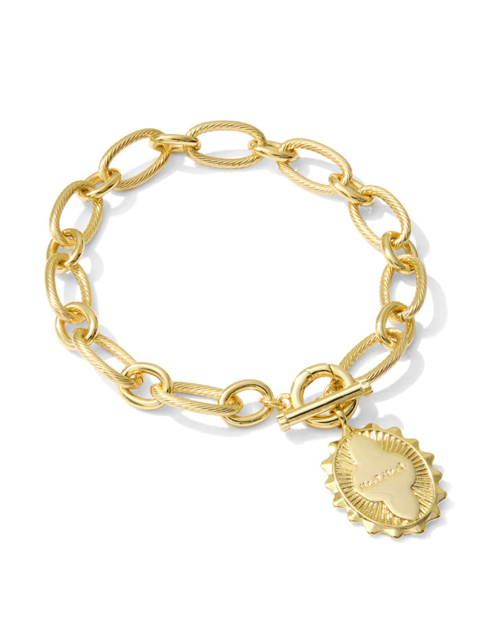 Kendra Scott Mama Link Bracelet in Gold