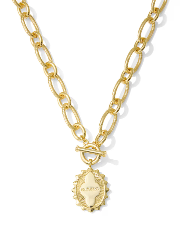 Kendra Scott Mama Link Chain Necklace in Gold
