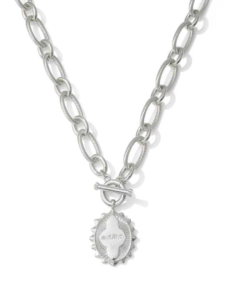 Kendra Scott Mama Chain Necklace in Silver