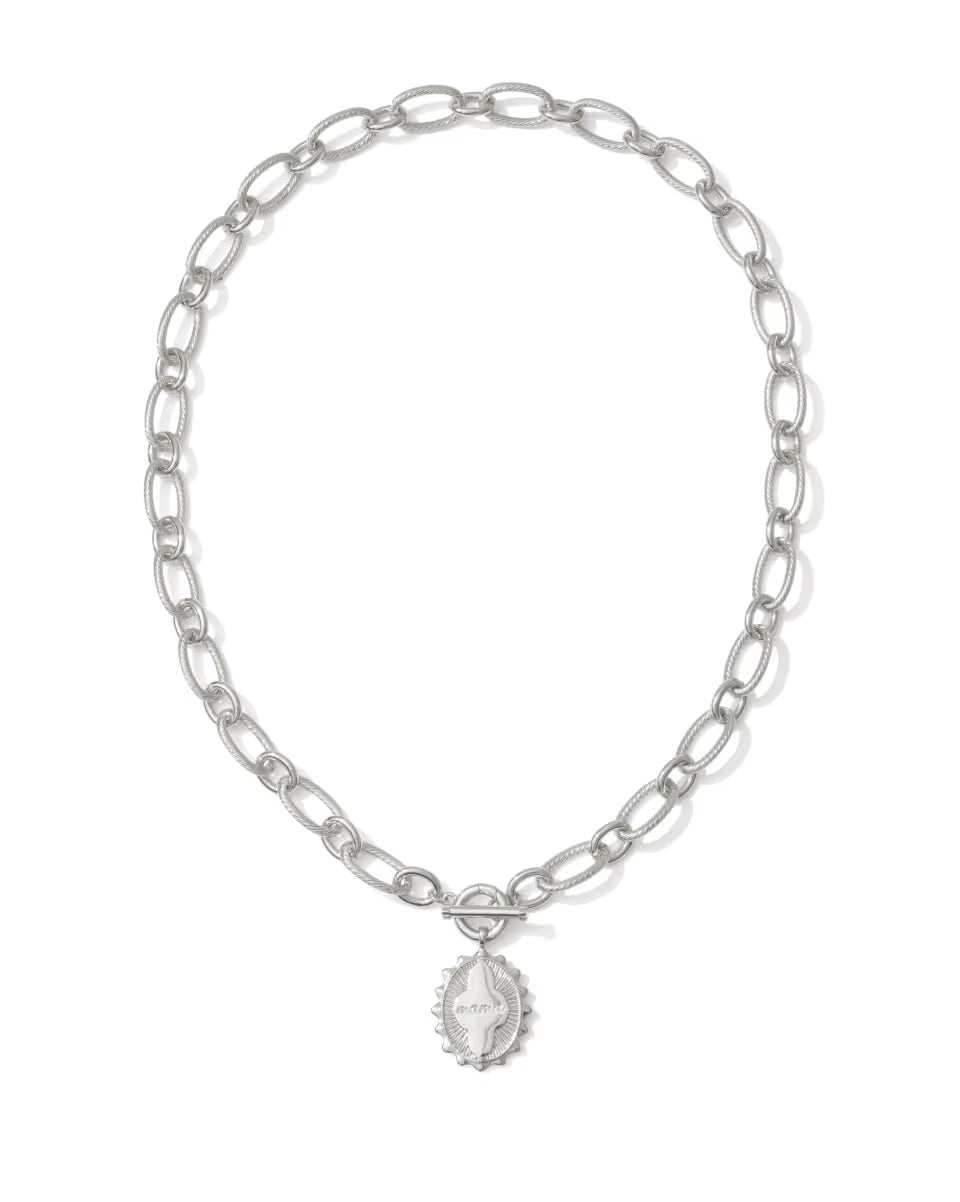 Kendra Scott Mama Chain Necklace in Silver