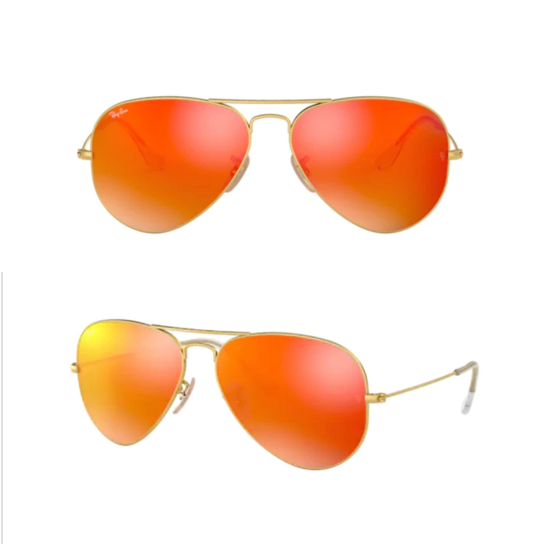 Ray-Ban Aviator Orange Flash - Bliss Boutique