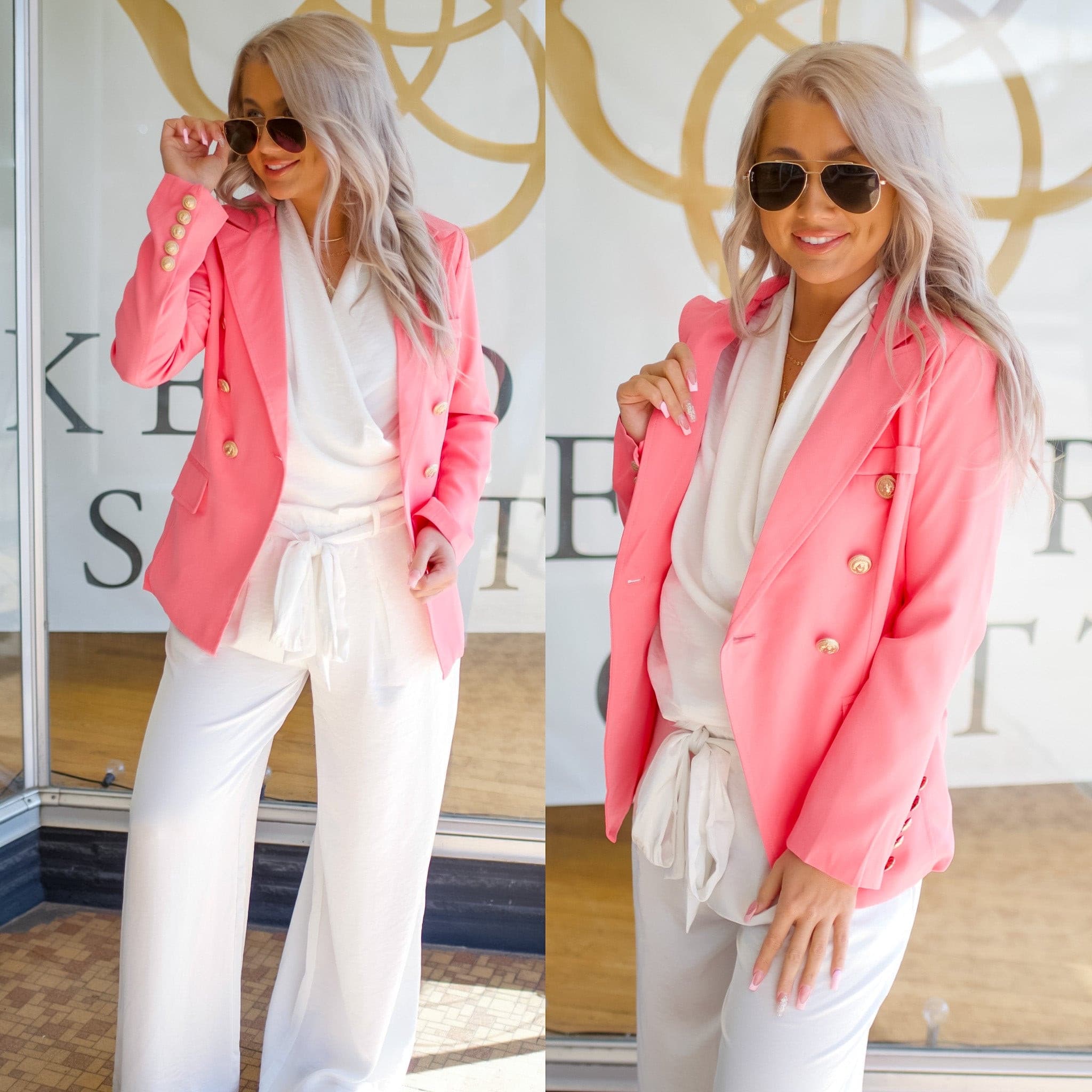In Your Dreams Blazer-Neon Pink – Bliss Boutique