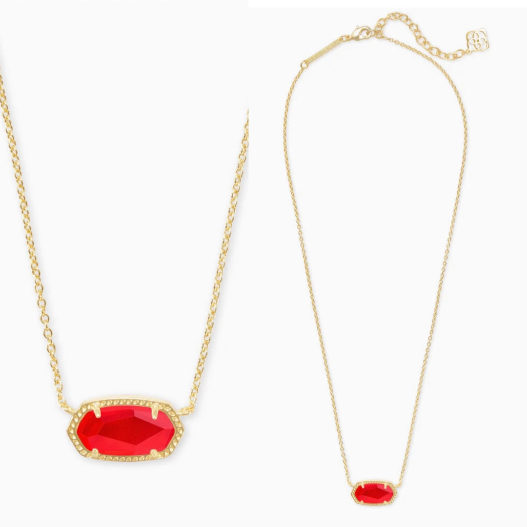 Kendra Scott-Elisa Red/Gold - Bliss Boutique