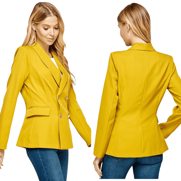 Stand Out Blazer-Citron