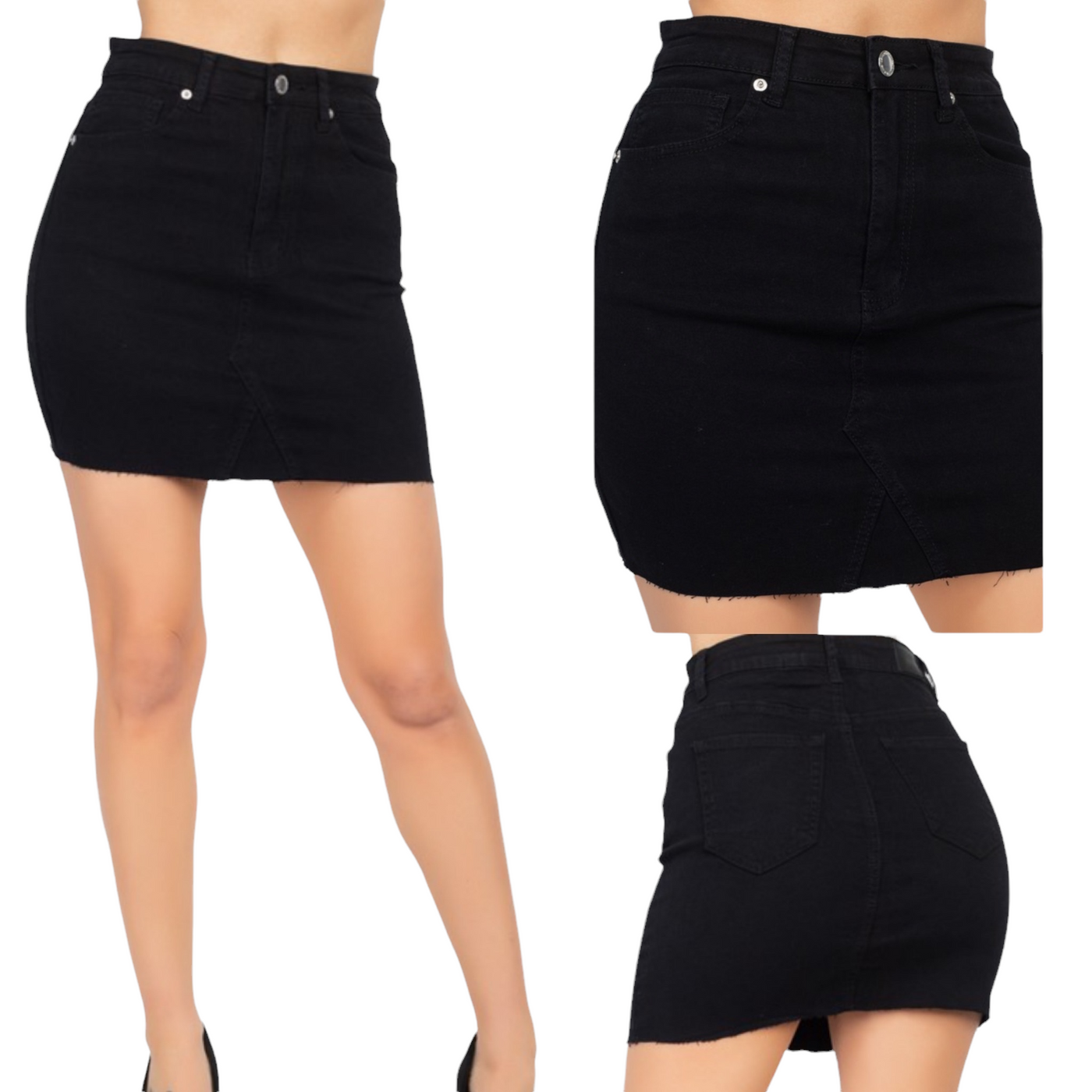 Out on The Town Skirt-Black